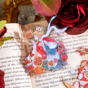 ที่คั่นหนังสือแบบปั๊มลาย 10 ชิ้น ซีรีส์ Star Wishes Rose ลายกุหลาบ สำหรับนักเรียน - Product Image 4