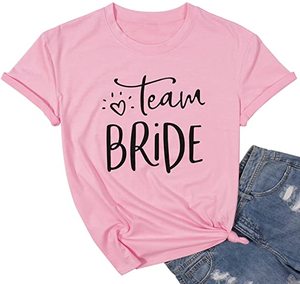 <span class=keywords><strong>Camisetas</strong></span> <span class=keywords><strong>de</strong></span> manga corta con estampado <span class=keywords><strong>de</strong></span> Bride Team para mujer, ropa con estampado <span class=keywords><strong>de</strong></span> <span class=keywords><strong>despedida</strong></span> <span class=keywords><strong>de</strong></span> <span class=keywords><strong>soltera</strong></span>, para fiesta <span class=keywords><strong>de</strong></span> boda, para novia, Hipster - Product Image 1