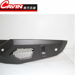 <span class=keywords><strong>Pare</strong></span>-chocs <span class=keywords><strong>arrière</strong></span> en alliage d'<span class=keywords><strong>aluminium</strong></span> noir de haute qualité avec <span class=keywords><strong>protection</strong></span> et décoration pour Amarok Crew Cab - Product Image 6