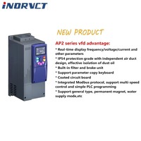 Variadores de Frecuencia a Prueba de Polvo y Agua IP54 de 7.5KW 10HP con Filtro EMC Integrado, Inversor para Bomba de Agua para Equipos Industriales