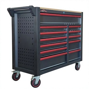 Armoire à outils professionnelle à 7 tiroirs, grande capacité, avec roulettes, pour mécaniciens - Product Image 4