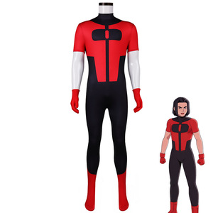 Disfraz de Cosplay Invincible Kid, traje completo rojo y negro de Oliver Grayson para juegos de rol de Anime - Product Image 1