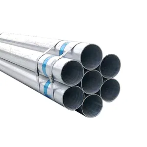 Q345 Carbon Round Welded Galvanized Steel Square Rectangular Tube Pipe