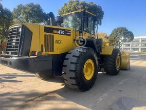 Chargeuse sur pneus Komatsu WA470-6 d'occasion, 7 tonnes, faible nombre d'heures de travail, moteur, utilisation en construction, vente à prix réduit - Product Image 4