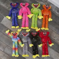 Baru 8 Warna Payet Perunggu Shiny Haggy Waggy Poppy Waktu Bermain Mainan Mewah Boneka Mainan Boneka Mewah Terbaik Dibuat Mainan Boneka Binatang