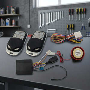 Sistema de Alarma Universal para Motocicleta EM200, Arranque/Parada Remota del Motor, Control Remoto de 2 Piezas, Sirena Multitono, 12V - Product Image 2