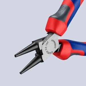 KNIPEX 22 02 140 Alicates de punta redonda con mangos ergonómicos negros 140 mm - Product Image 5