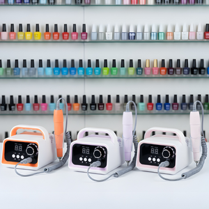 Taladro Eléctrico Profesional para Uñas de 45000 RPM y 102L, Potente Motor de 209K para Manicura y Pedicura, Pieza de Mano con Motor de Escobillas, Plástico Duradero - Product Image 1