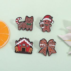 New Christmas Handmade Metal Enamel Brooch for Personal Customization Cute Retro Christmas Gift Birthday Gift - Product Image 2