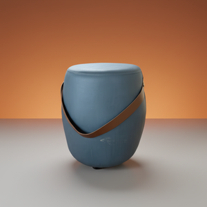 Taburete Otomano <span class=keywords><strong>de</strong></span> Tela <span class=keywords><strong>de</strong></span> Diseño Moderno para el Hogar, Sala <span class=keywords><strong>de</strong></span> Estar, Oficina en Casa - Serie <span class=keywords><strong>de</strong></span> Tela Tecnológica, Nueva Colección - Product Image 1