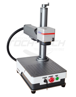 Mesin Penanda Laser Serat Mopa 30w 50w 60w 3d UV Printer untuk Kartu Nama Logam