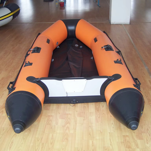 Bateau pneumatique rigide en PVC portable, kayak familial, bateau pneumatique pour la pêche, flotteur de <span class=keywords><strong>piscine</strong></span>, surf - stable et facile à réparer - Product Image 4