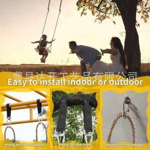 Wooden Butterfly Shaped Children Swing Indoor Outdoor <b>Hanging</b> <b>Seat</b> For Kids Play Area - Product Image 5