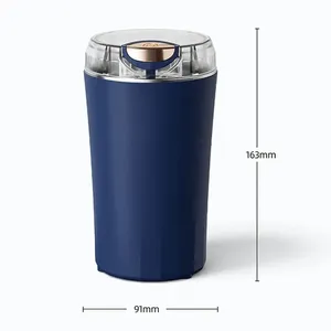 Broyeur portable en acier inoxydable pour café, herbes, sel, poivre, épices, noix, céréales et poudres – Vente en gros - Product Image 5