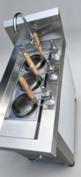 Cuiseur Électrique Commercial de Comptoir Multi-paniers pour Pâtes, Nouilles, Raviolis et Hot Pot