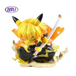 アクションフィギュア悪魔スレイヤーアガツマゼニツCosピカチュウアニメPVCモデルおもちゃ - Product Image 3
