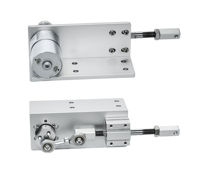 12v 24v Stroke Linear Actuator Mini Gear Reciprocating Cycle Dc Motor 5mm 10mm