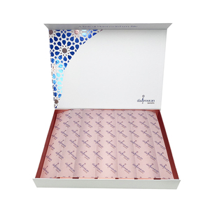 Custom <b>Square</b> Shaped Food Paper Packaging Storage Box for Kids' Holiday Candy for Cookies Chocolate Matt Lamination Embossing - Product Image 2