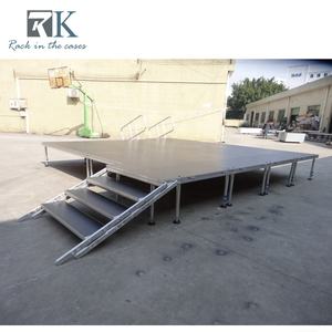 Plateforme antidérapante 4ft*8ft, détachable, forte capacité de charge, quatre pieds, pour scène - Product Image 2