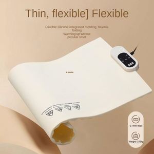 Adjustable <b>Electric</b> Warming Tray Custom Logo Silicone Heating Mat <b>Pads</b> Foldable Roll Food Mat & <b>Pads</b> - Product Image 6