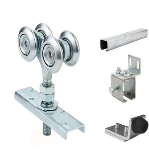 24mm 38mm 55mm treo con lăn treo cửa Con lăn treo bánh xe móc áo con lăn - Product Image 5