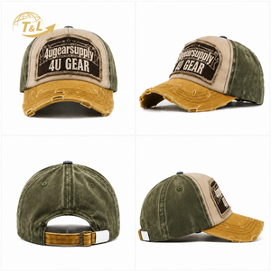 Gorra de Béisbol 4Ugear Vintage de Algodón Lavado con Logotipo Bordado, Unisex, Ajustable, de 5 Paneles, Deportiva, Casual, para Adultos, para las Cuatro Estaciones - Product Image 6