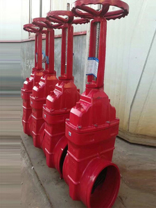 Válvula de compuerta de sello suave ranurado Válvula de compuerta de hierro fundido tipo ranura con buena calidad - Product Image 2