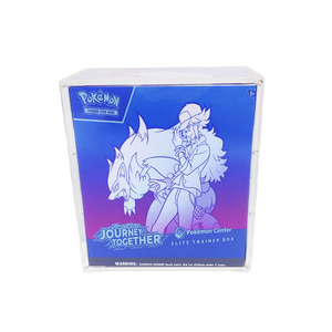 Y Y caja de almacenamiento acrílica transparente Elite Trainer con tapa magnética resistente a UV para cartas de juego boosters - Product Image 6