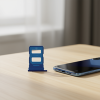Tiroir SIM de remplacement pour Mi 13T et Mi 13T Pro en PC (Bleu) – Accessoire de téléphone portable
