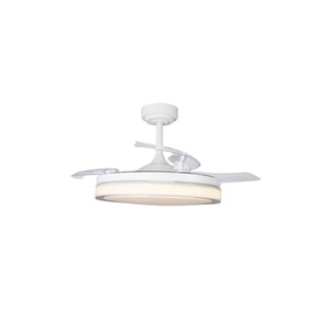 Ventilateur de plafond à LED invisible de 42 pouces avec lumière et télécommande - Product Image 1