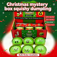 Jouet anti-stress TPR Grinch Noël : Boulettes mystère amusantes et drôles, boîte surprise, jouet souple pour enfants, marque JY