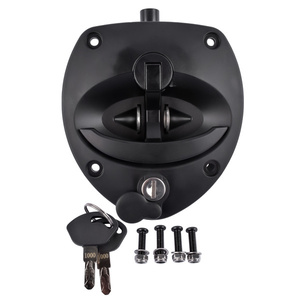 Conjunto de pestillo de puerta para generador, manija en T de acero, 2 llaves, compatible con piezas de generador diésel A034B471 D0100HAMZI7 - Product Image 3