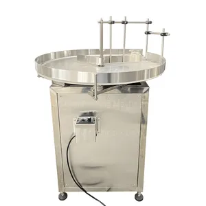 Packing Collection Table Stainless Steel Turning Table Working Platform for Bottle Filling Line