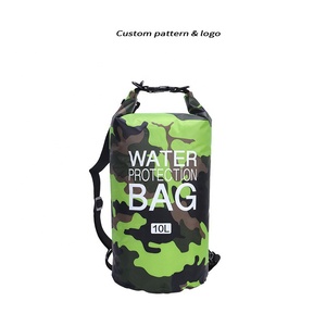 420D PVC Polyester Tissu Léger Swim Drifting Bag Single Shoulder Outdoor Sports Storage Bag Camouflage Waterproof Bag - Product Image 6