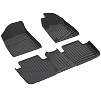 Mg4 Tapis de voiture Tapis de coffre arrière Tapis Longlife pour MG Mg4 Ev 2022-2024 Rhd Tapis de sol Accessoires d'intérieur électriques