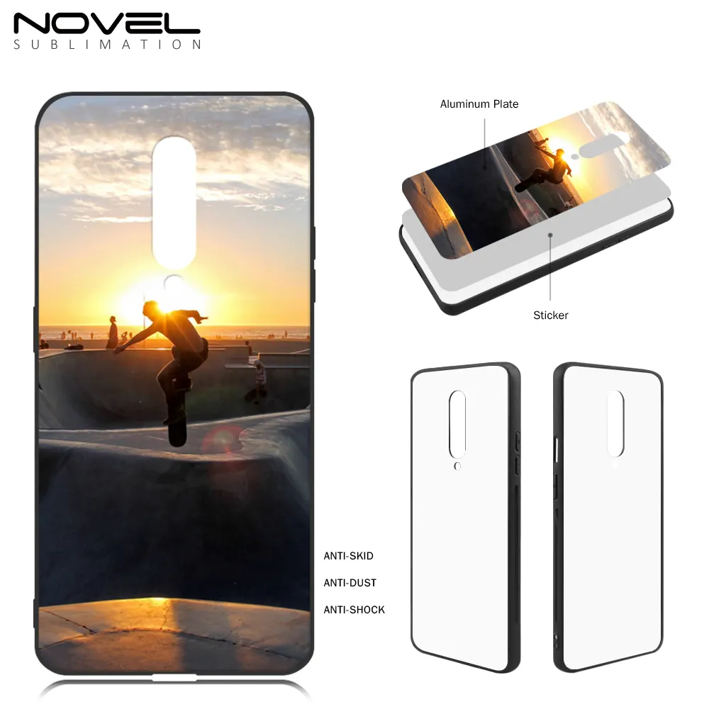 DIY Blank Sublimation Popular 2D TPU CellPhone Cover For Oneplus 7T / 1+7 Pro / 1+8