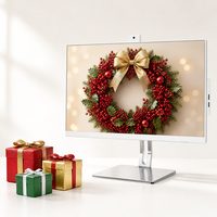 Computadora de Escritorio AIO de 24 Pulgadas, Promoción de Temporada, con Intel Core I3 I5 I7, Refrigeración Eficiente para un Rendimiento Estable
