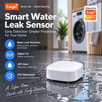 Détecteur de fuite d'eau intelligent LH-301ZB Tuya Zigbee, détecteur d'inondation sans fil, alarme d'eau pour la sécurité domestique et l'automatisation