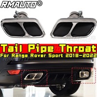 Para Range Rover Sport 2018-2022: Accesorios para coche, kit de carrocería con puntas de escape y silenciador.
