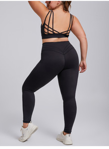 Conjunto Deportivo Elegante <span class=keywords><strong>de</strong></span> 2 Piezas para Mujer, Ropa <span class=keywords><strong>de</strong></span> Yoga Aloing, Leggings <span class=keywords><strong>de</strong></span> Talla Grande que Absorben la Humedad y son Ligeros - Product Image 2