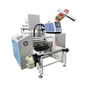 Household Kitchen Aluminum Foil Beauty Hairdressing Foil Winding Machine Slitting Rewinding Machine