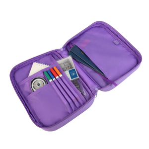 Borsa bibbia personalizzata di moda all'ingrosso con copertina del libro in pelle con cerniera per le donne - Product Image 5