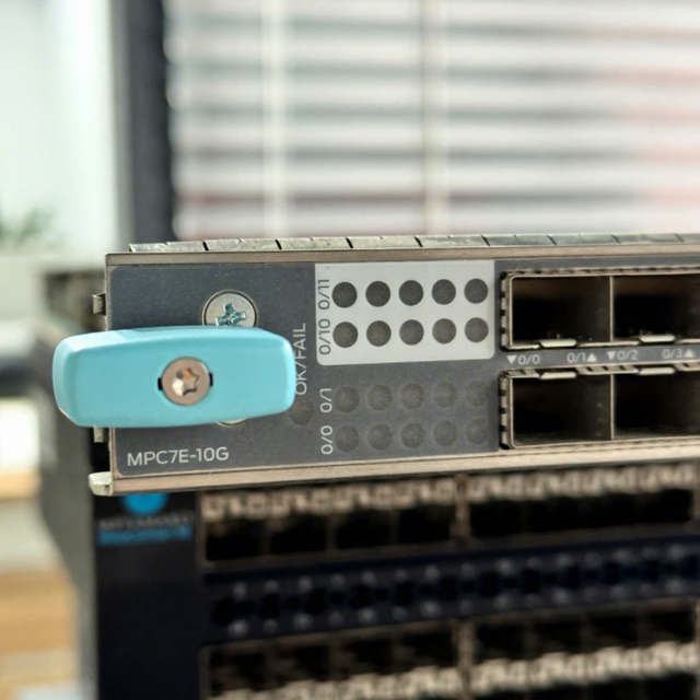 Juniper MPC7E-10G MPC7E POE Line Card with 32 SFP Ports Tested Used