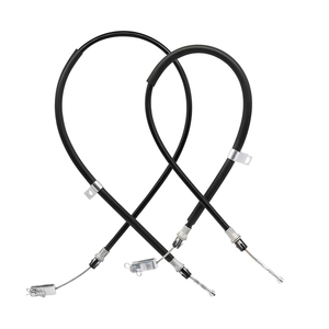 Kit cavi freno 2 pezzi lato guida e lato passeggero per Club Car Precedent 2004+ G&E Golf Cart # 102557502  102557501 - Product Image 1