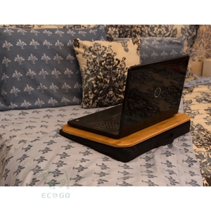 Cojín portátil de bambú para disipación de calor y escritura cómoda - Product Image 2