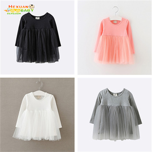 <span class=keywords><strong>Abiti</strong></span> Corti per Bambine 2024, Design a T-Shirt in Tinta Unita, Vestiti da Principessa per Bambine - Product Image 6