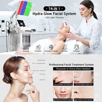 NewFace 2026, Nuevo Diseño, Máquina de Microdermoabrasión y Peeling Acuático 14 en 1, Sistema de Belleza Facial con Oxígeno, Máquina para el Cuidado de la Piel