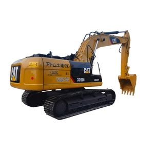 Excavadora de cadenas usada original Cat 320DL de 20 toneladas, 99% nueva, buen rendimiento, en stock. - Product Image 1