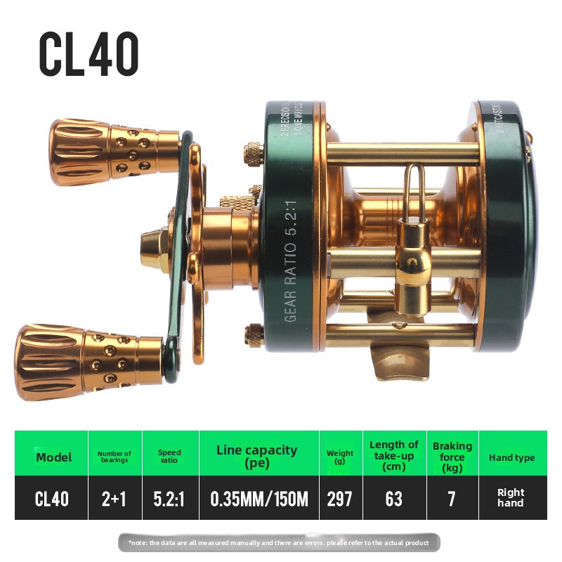 Culbuteur double droit CL40 vert rétro