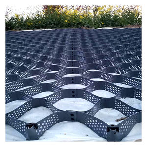 Terram HDPE PP Outdoor Walkway penahan dinding 3D Model desain lereng solusi kemiringan halus kemampuan Las geosel produk - Product Image 1